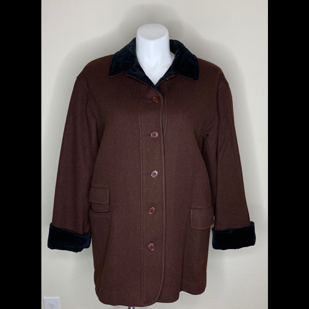 Wool coat 16/18
